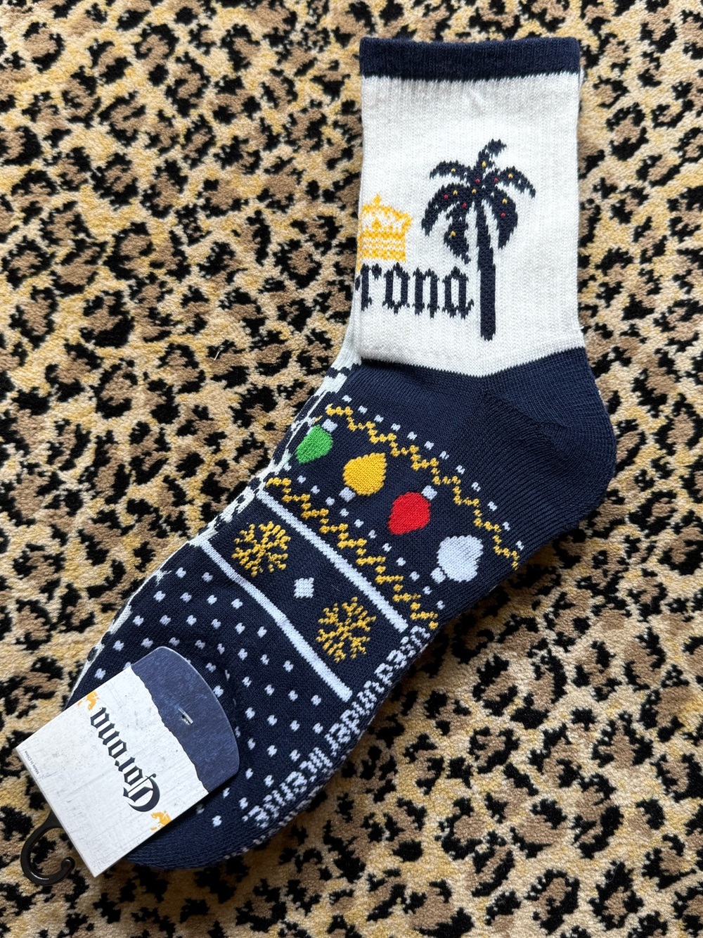 Corona Christmas socks (NWT)